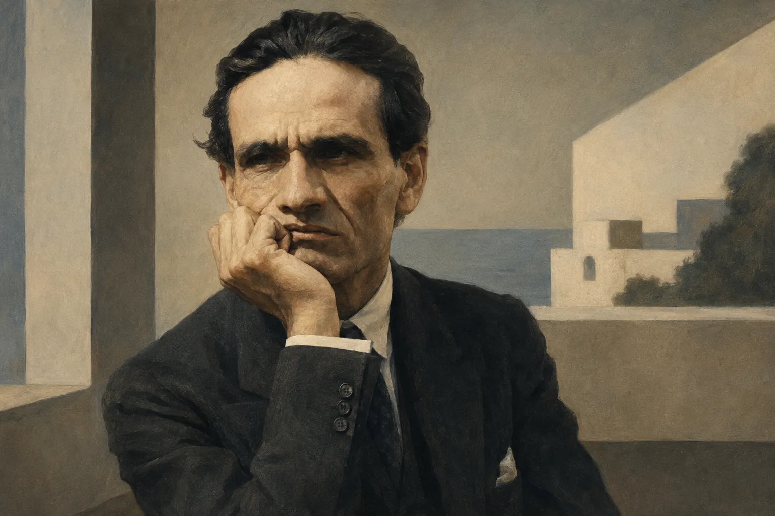 Retrato de César Vallejo