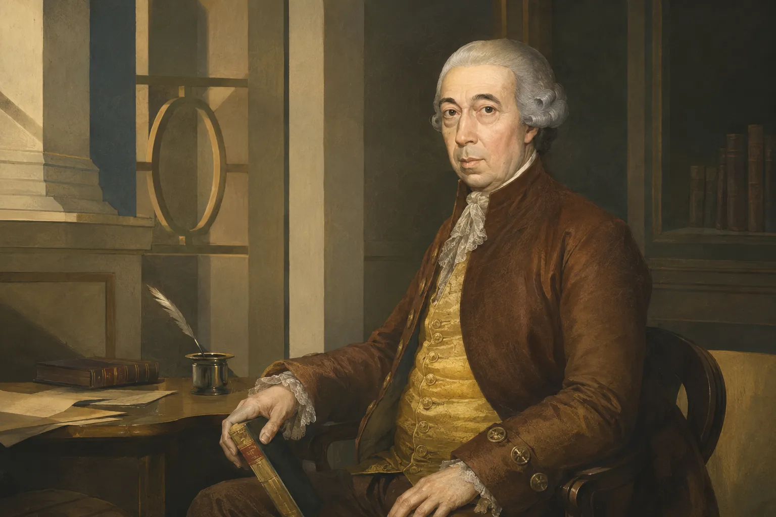 Retrato de Gaspar Melchor de Jovellanos