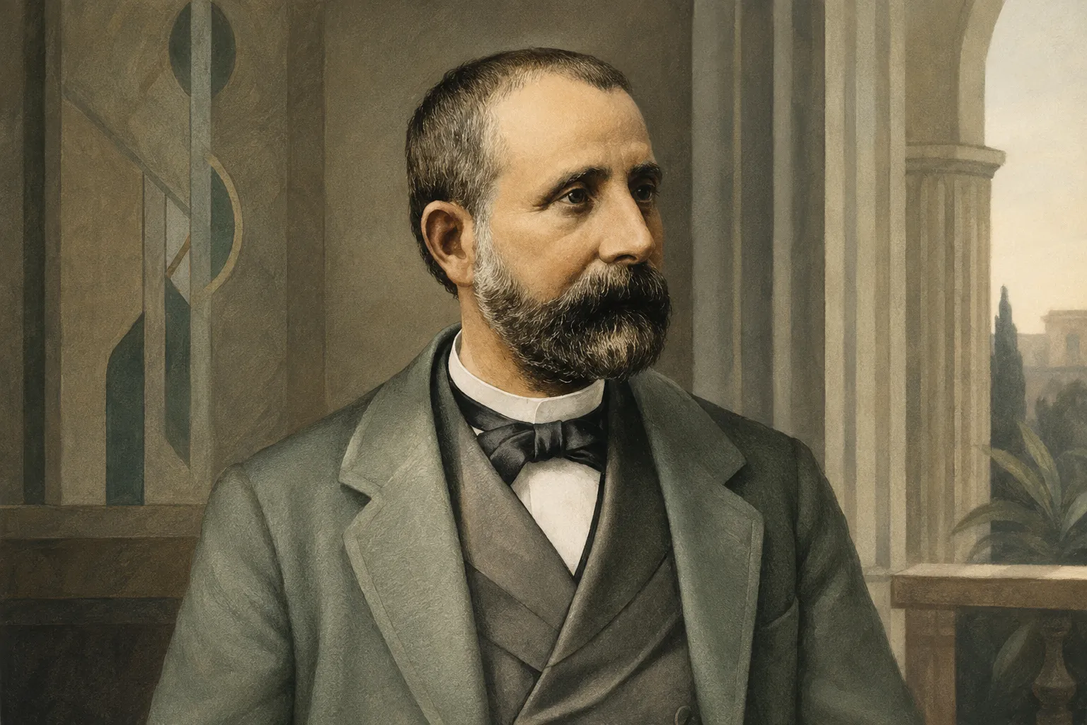 Retrato de Gaspar Núñez de Arce