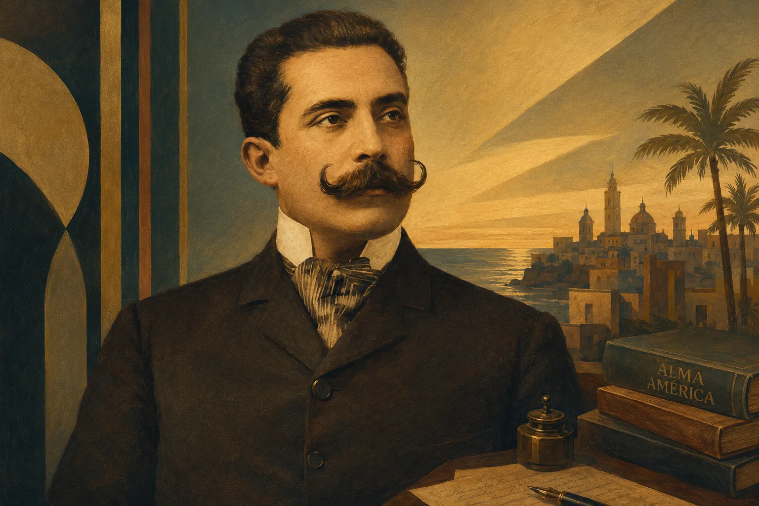 Retrato de José Santos Chocano