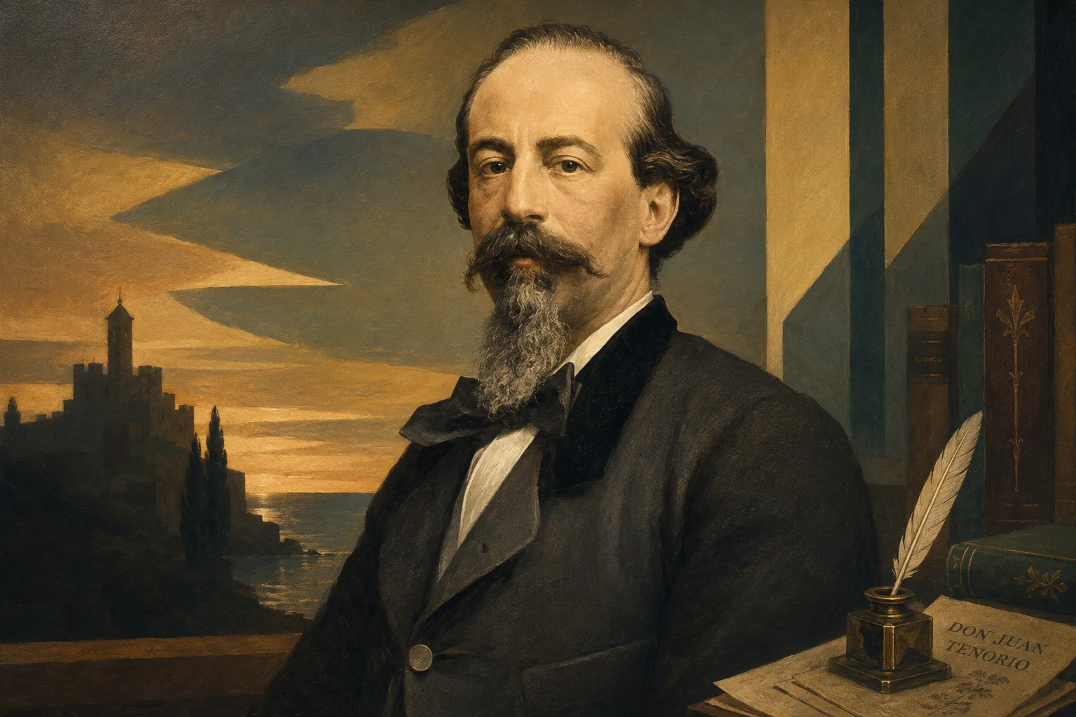 Retrato de José Zorrilla