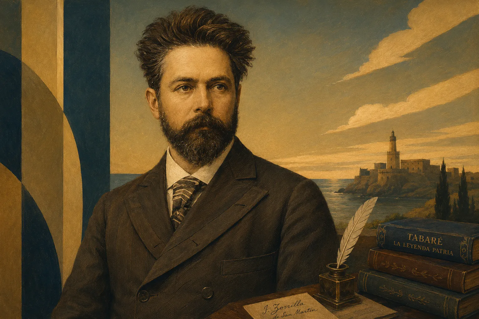 Retrato de Juan Zorrilla de San Martín