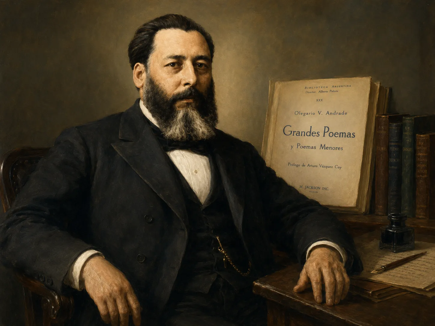 Retrato de Olegario Víctor Andrade