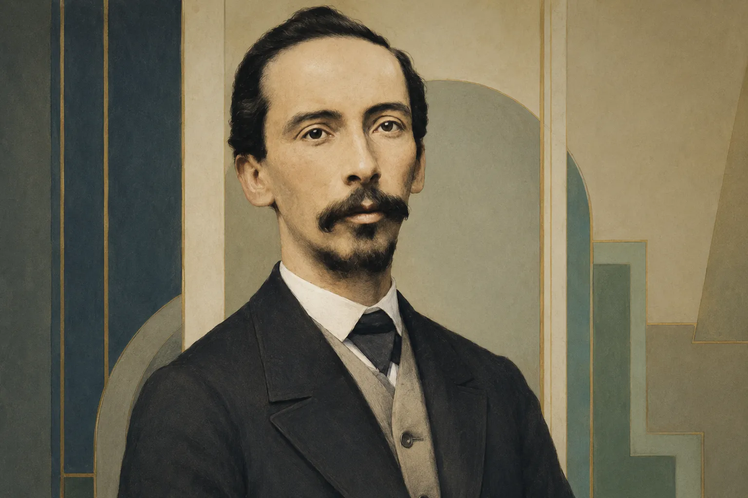 Retrato de Rafael Pombo