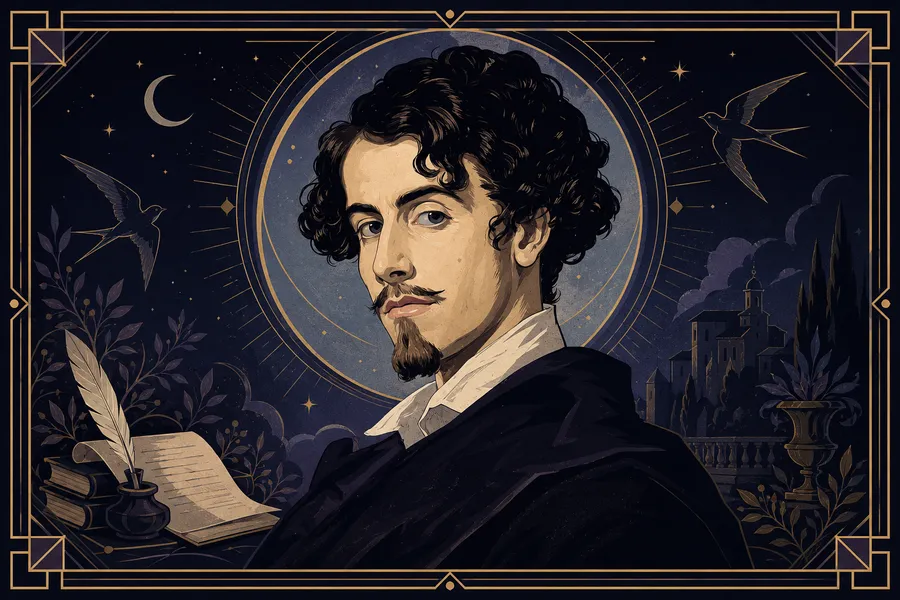 Retrato de Gustavo Adolfo Bécquer