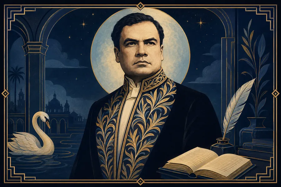 Retrato de Rubén Darío