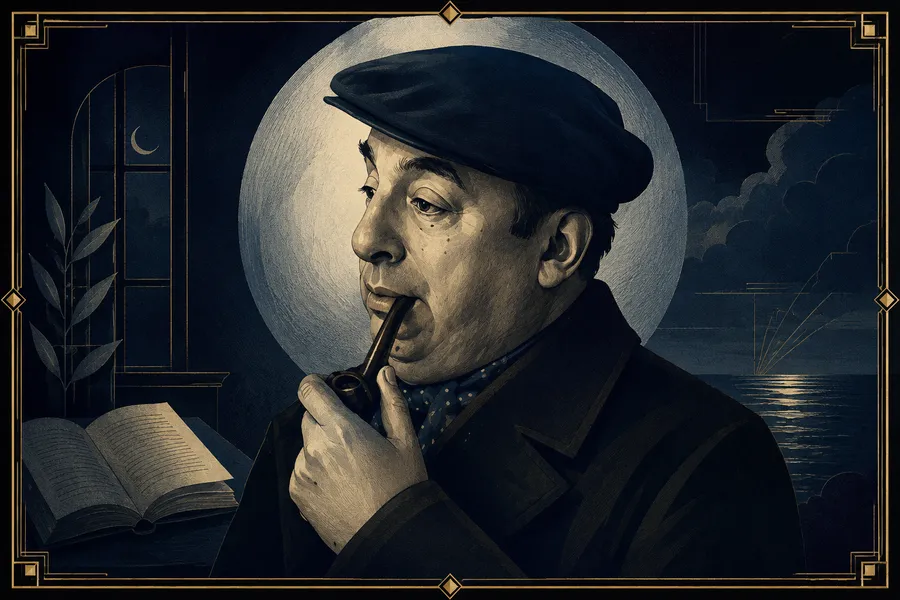 Retrato de Pablo Neruda