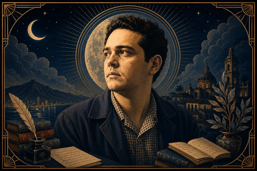 Retrato de Rafael Cadenas