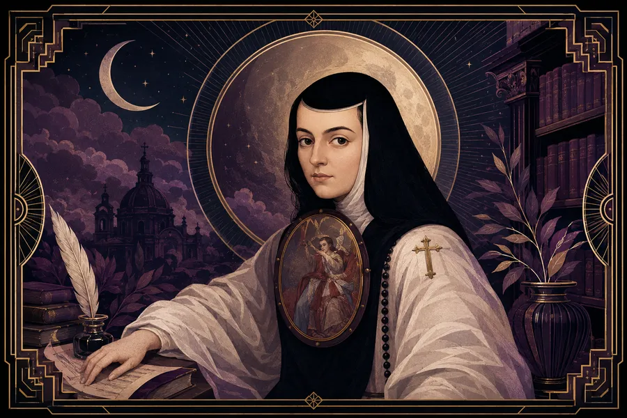 Retrato de Sor Juana Inés de la Cruz